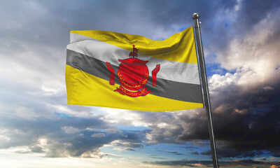 Flag of Brunei