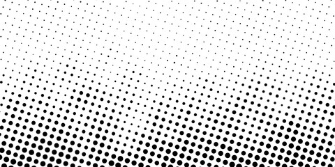 Abstract gradient dots background pop art template texture vector illustration