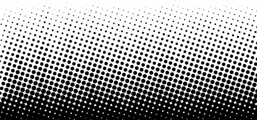 Abstract gradient dots background pop art template texture vector illustration