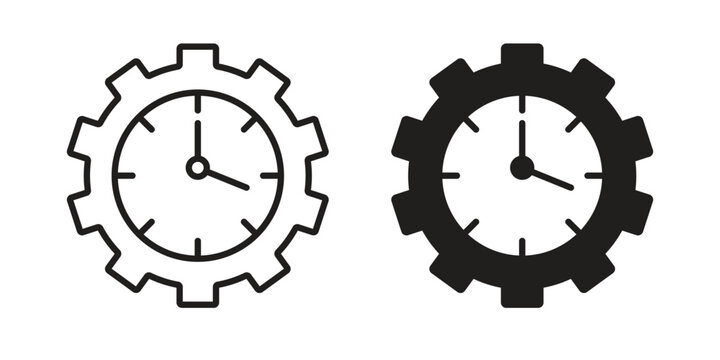 Trendy icon set. minimal logotype web element pack.