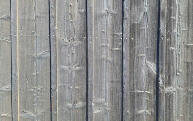 Weathered Wooden Planks Gray Textured Surface Vertical Arrangement