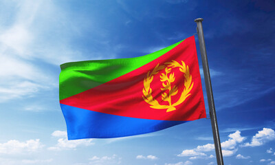 National flag of Eritrea
