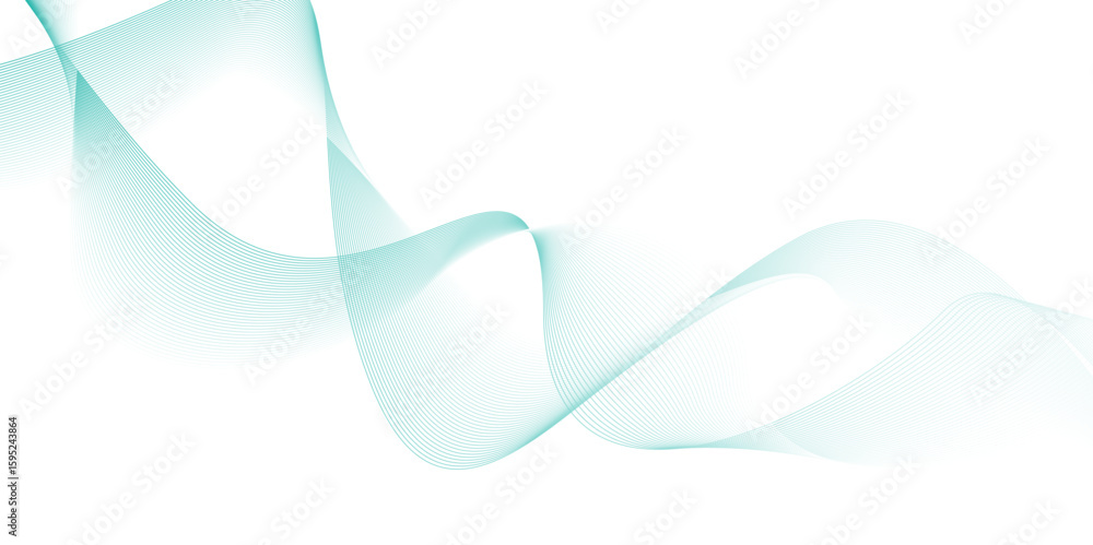 Poster abstract wavy lines digital frequency track equalizer background. curved wave smooth stripe seamless