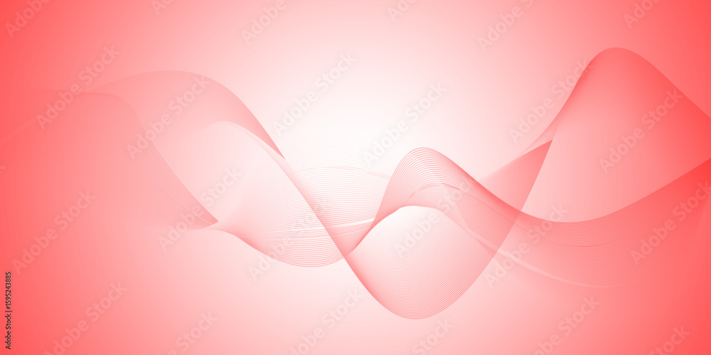 Poster abstract wavy lines digital frequency track equalizer background. curved wave smooth stripe seamless