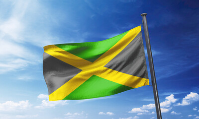 National flag of Jamaica