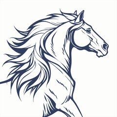 horse vector illustration
