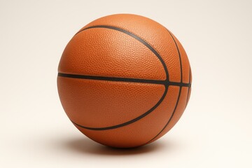 Fototapeta premium Official NBA basketball positioned for professional sports photography