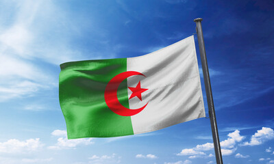 the national flag of algeria