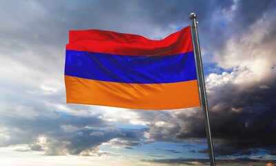 the national flag of armenia