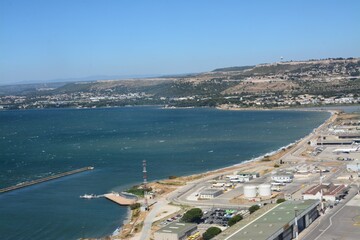 Vue aérienne de la côte marseillaise