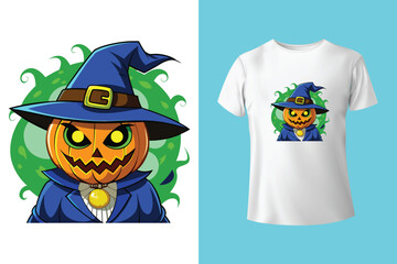 Spooky Mama Halloween T-Shirt Design
