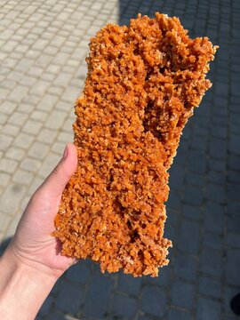 Natural Wine Tartar Crystals in Hand