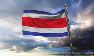 the national flag of costa