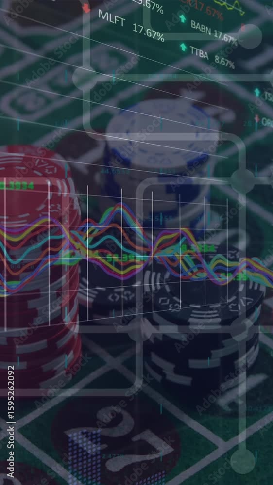 Poster animation of get ready over geometrical shapes and colorful rollers on black background