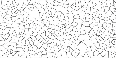 Abstract geometric cellular pattern in black and white suitable for backgrounds textures and design elements ideal for a range of creative projects
