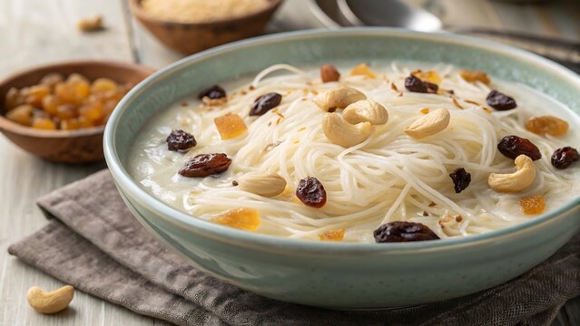 Delicious  laccha semai vermicelli-dessert.