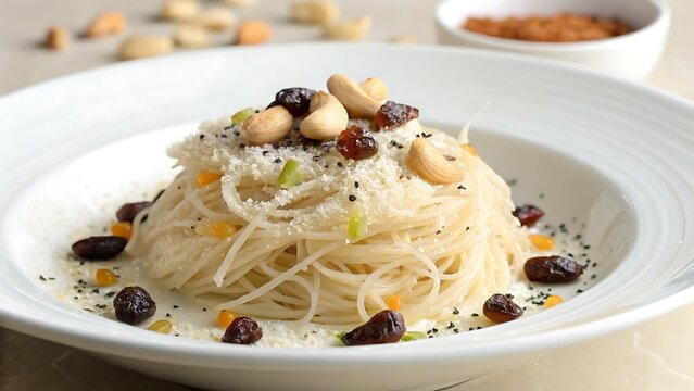 Delicious  laccha semai vermicelli-dessert.