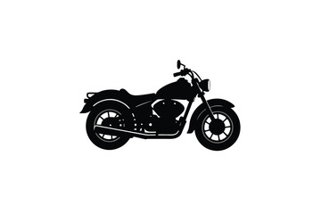Obraz premium Motorcycle Silhouette