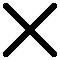 Close  Icon Element For Design