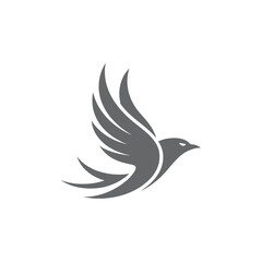 Obraz premium Unique bird logo Modern and minimalist vector and abstract logo
