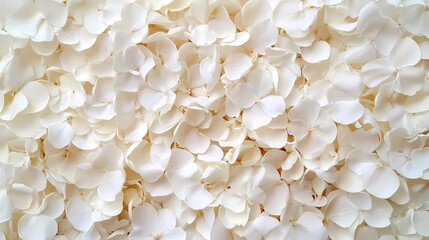 Delicate, light beige rose petals