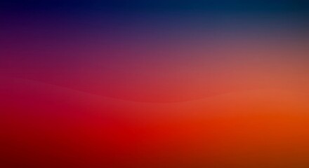 Abstract Red and Blue Gradient Sky