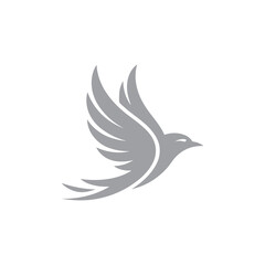 Obraz premium Unique bird logo Modern and minimalist vector and abstract logo