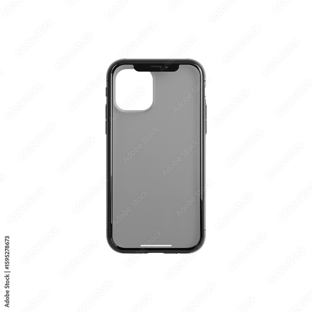 Aufkleber sleek and minimalistic modern smartphone case design showcasing clean lines and smooth surfaces in