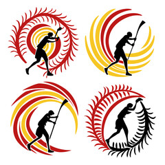 Indigenous Australian sport symbols aboriginal culture