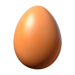 egg isolated on white background