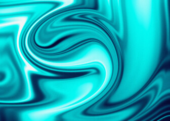 Obraz premium Turquoise Liquid Marble Abstract Background