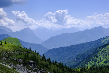 Forcella Nuvolau, Lagazuoi - Cinque Torri, Italy Dolomites