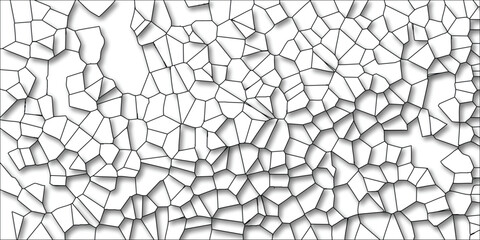 Obraz premium Abstract voronoi diagram background pattern featuring geometric shapes and shadow effects for digital designs