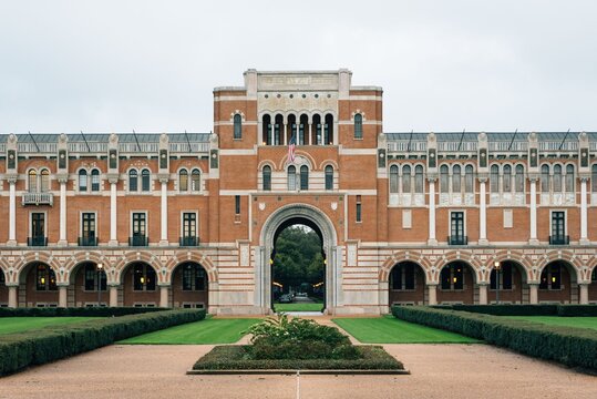 Lovett Hall, at Rice University in Houston, Texas