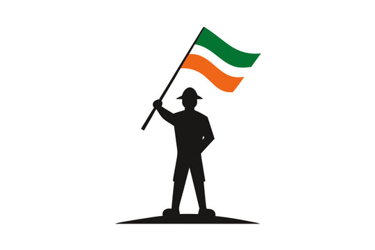 business man with flag of south africa - Powered by Adobe