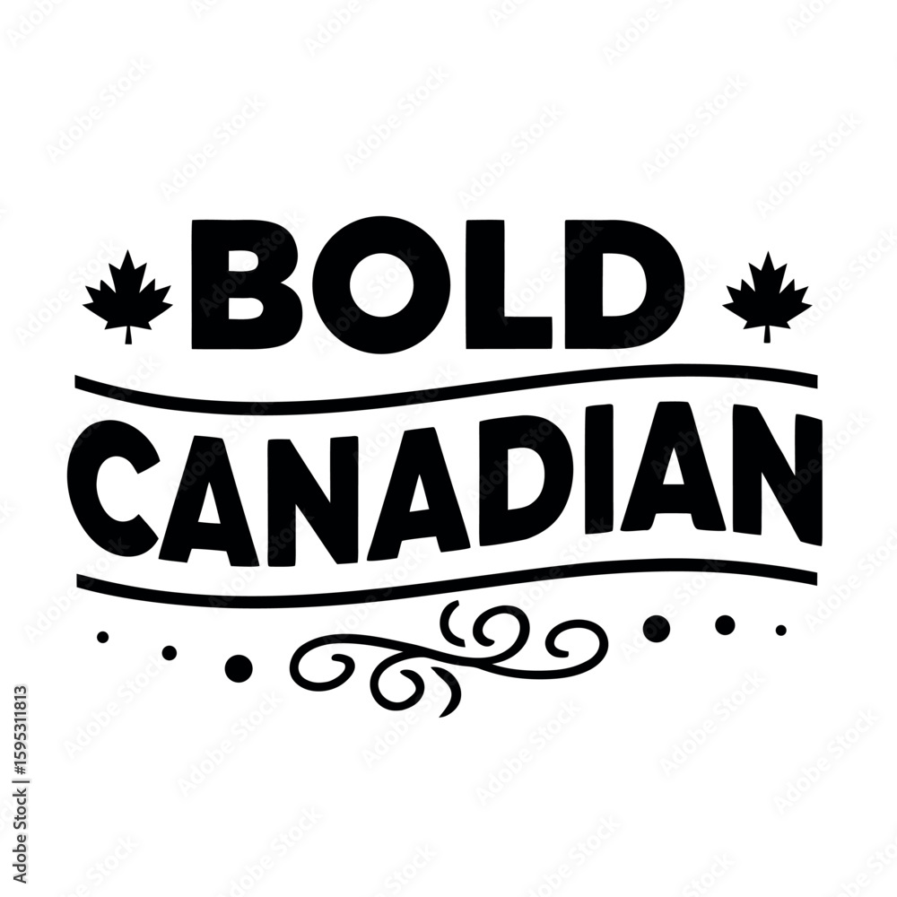 Aufkleber bold typography calligraphy design with text elements in a diagram style