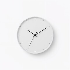 clock isolated on white background