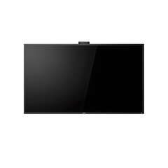 Modern flat screen monitor for video conferencing sleek design and cutting edge technology Perfect for virtual meetings and presentations