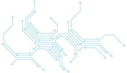 Obraz premium Abstract Circuit Board Technology Background High-Resolution Image for Design Projects