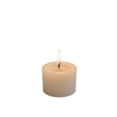 a solitary candle is lit against a black background, casting a soft glow from its wick to the...