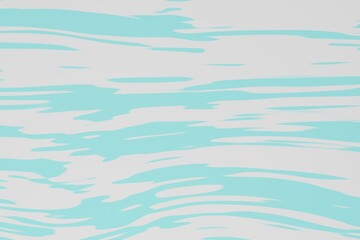 Tron blue horizontal paint on white background