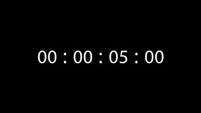 A real counting video for showing timer, Time is going, timer, going to start in seconds, time, tik tik time

