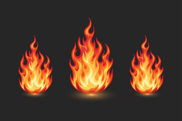 fire flame vector.eps