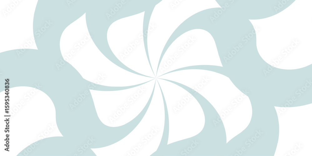Poster abstract bold and vibrant background featuring a dynamic spiral burst pattern in vivid black and whi