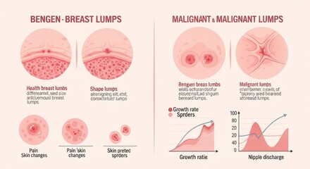 Understanding Benign versus Malignant Breast Lumps and Their Characteristics