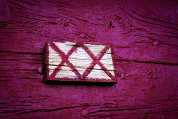 Photograph of a door in Saint Paul de Vence, France