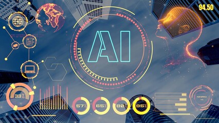 AI Assistant Brain Processor with LLM Technology, Big Data, Machine Learning, Generative AI for...