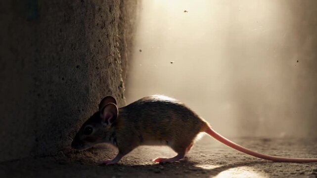 a small brown mouse video