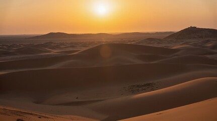 Fototapeta premium Scenic Desert Sunset