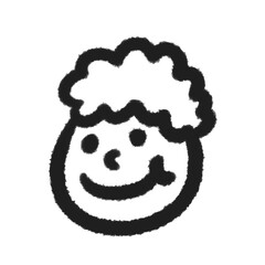 kids png outline cute cartoon drawing freehand and handwrite design clipart and kwaii doodle element